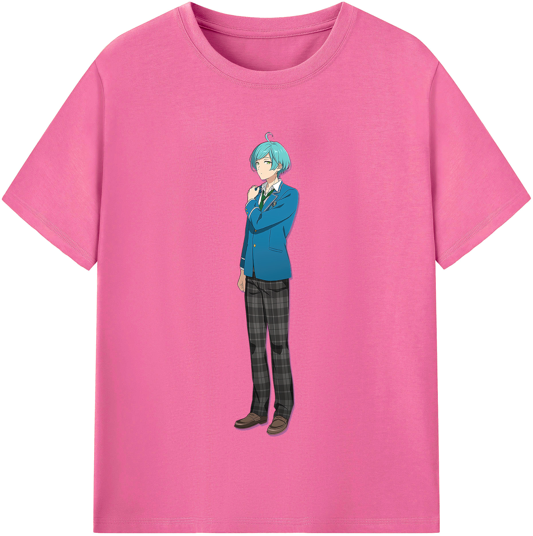 （画像用） あんさんぶるスターズ! Ensemble Stars レディースカジュアルプリントTシャツ（綿100％）